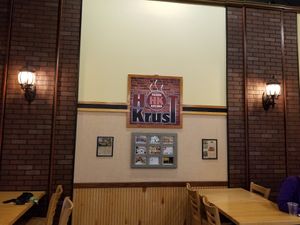 Great detail on the wall at Hot Krust in Orlando