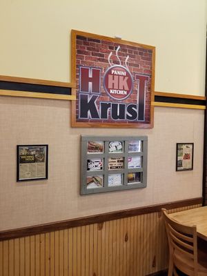 Hot Krust Panini Kitchen decor at Hot Krust in Orlando