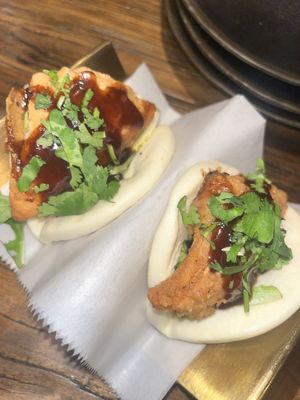 Bun with fried tofuu  at Bua Thai Ramen in New York City