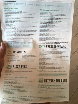 Menu at Ciccio Cali at Ciccio Cali in Riverview