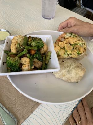 Cali club with crunchy lentils at Ciccio Cali in Riverview