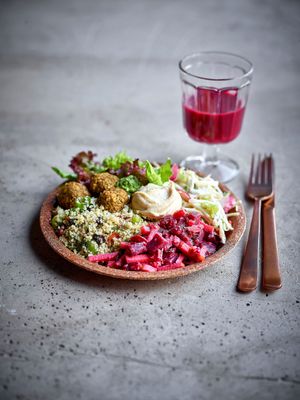 Salad plate at Foodmaker in Antwerpen