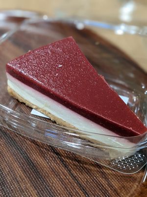 Strawberry cheesecake at Pani Baklazani in Nitra