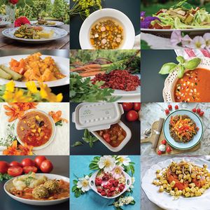 Naše jedlá sú chutné, čerstvé a zdraviu prospešné at Pani Baklazani in Nitra