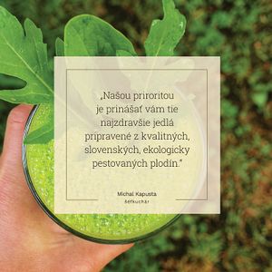 Svoj cieľ a misiu napĺňame bez kompromisov at Pani Baklazani in Nitra