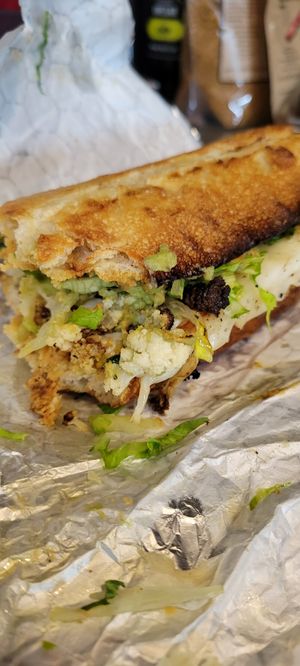 Cauliflower steak sandwich. #Veganuary at J.T. Bros in Yuma