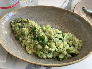 Asparagus Risotto  at La Camera Southgate in Southbank