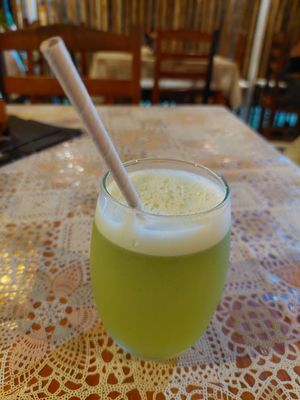 Lemonada with Mint (18 BRL) at Káfila in Jericoacoara