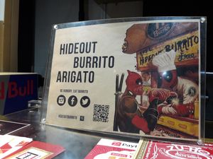  at Hideout Burrito in Tokyo