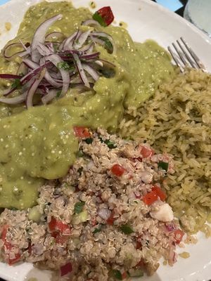 Vegan enchiladas   at Palmilla Cocina y Tequila in Hermosa Beach