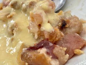 apple crumble at Sattgrün Kolumba Viertel - Mitte in Cologne