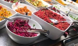 Vegan buffet @ Sattgrün, Cologne at Sattgrün Kolumba Viertel - Mitte in Cologne