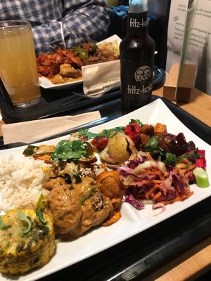 Vegan buffet @ Sattgrün, Cologne at Sattgrün Kolumba Viertel - Mitte in Cologne