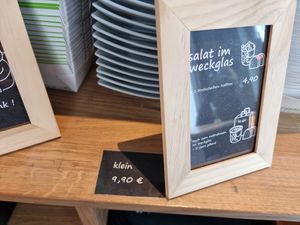 Choose the size of your plate at Sattgrün Kolumba Viertel - Mitte in Cologne