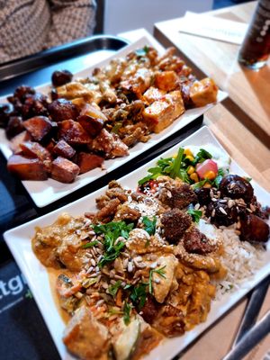 Our dinner at Sattgrün Kolumba Viertel - Mitte in Cologne