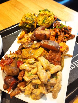 Vegan food at Sattgrün Kolumba Viertel - Mitte in Cologne