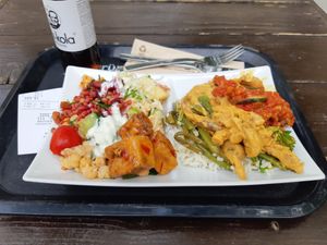 dinner at Sattgrün Kolumba Viertel - Mitte in Cologne