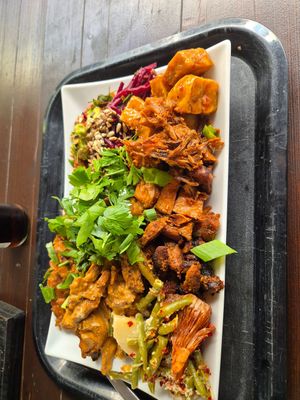 Protein shower. Variety of options is exhilarating. at Sattgrün Kolumba Viertel - Mitte in Cologne