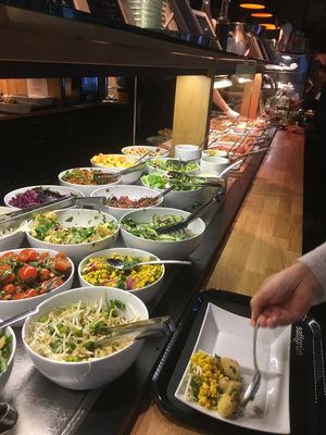 So many options!  at Sattgrün Kolumba Viertel - Mitte in Cologne