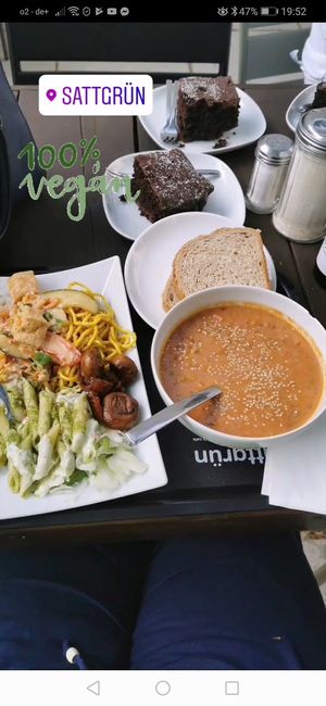 Amazing food at Sattgrün Kolumba Viertel - Mitte in Cologne