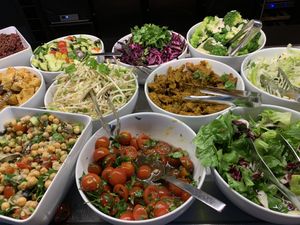 Salad bar at Sattgrün Kolumba Viertel - Mitte in Cologne