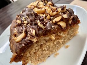 chocolate peanut cake at Sattgrün Kolumba Viertel - Mitte in Cologne