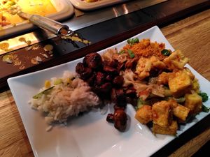 The buffet at Sattgrün Kolumba Viertel - Mitte in Cologne