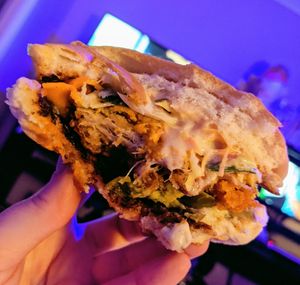 Inside texture of the Nash at Green Burger in Collingwood