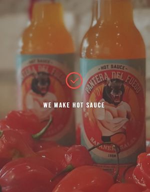 Signature Restaurant-Made Hot Sauce at Green Burger in Collingwood