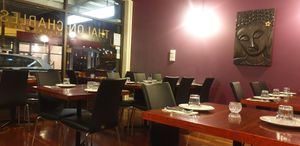 Comfortable seating at Thai On Charles in Seddon