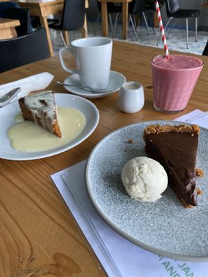 Lovely desserts   at The GreenHouse Cafe in Shrewsbury