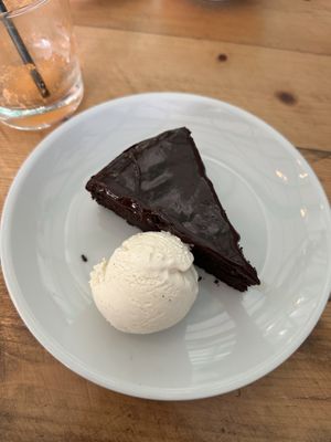 Chocolate beetroot cake   at The GreenHouse Cafe in Shrewsbury