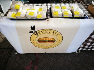 7 different sandwiches available at Vegetate in Aylesbury