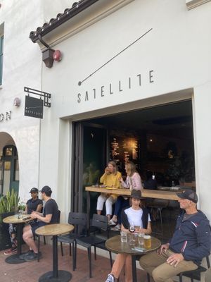 From the street  at Satellite in Santa Barbara