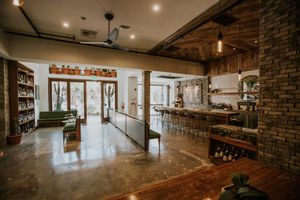 Satellite's Interior, inspired by the golden age of space exploration! at Satellite in Santa Barbara