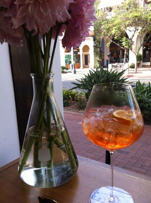 Beautiful setting at Satellite in Santa Barbara