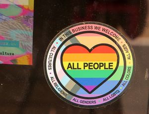 entrance at One Happy Bowl in Noord