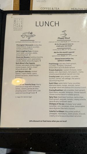 Carta  at One Happy Bowl in Noord