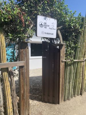 Entrance  at One Happy Bowl in Noord