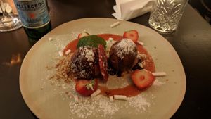 Chocolate mouse at MammaMia in The Hague