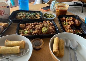 Perfect hangover recovery foooooood!! at Little Fatty in Los Angeles