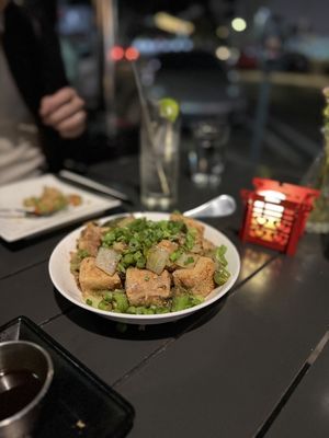 Salt & Pepper Tofu  at Little Fatty in Los Angeles