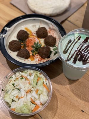 Mint shake   at Goldie - Whole Foods Market in Philadelphia