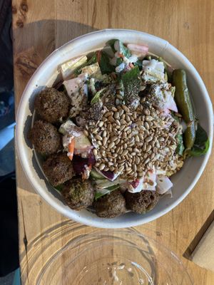 Falafel salad  at Goldie - Whole Foods Market in Philadelphia