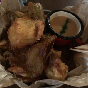 Crispy torn potatoes  at BARDAK in Amsterdam