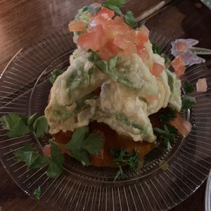 Avocado tempura  at BARDAK in Amsterdam