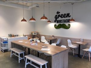 The Green Moustache Organic Café Port Moody at The Green Moustache in Port Moody