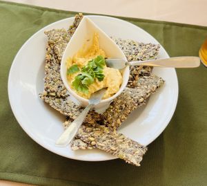 Hummus  at Mango in Montevideo