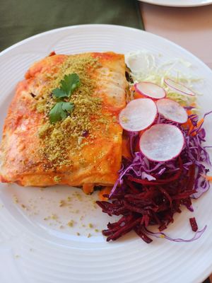 Lasaña  at Mango in Montevideo