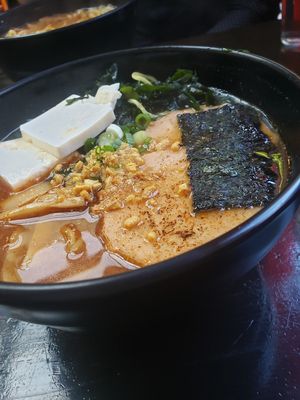 miso vegan at Torraku Ramen in San Francisco